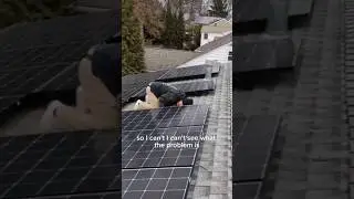 Watch this before installing solar panels on your roof. #roofing #solarpanelsinstallation