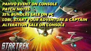 PAHVO EVENT CONSOLE | PATCH NOTES | 35% BUNDLES SALE | LOBI, START YOUR ADVENTURE & ALTERATION SALE