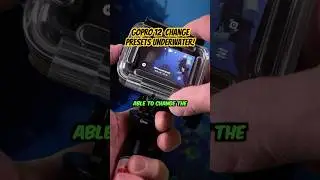 GoPro 12 Presets and changing underwater