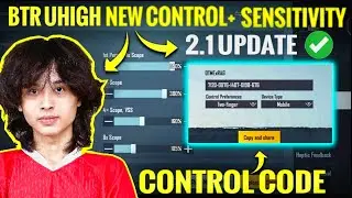 🔥(New) GEEK UHIGH Sensitivity (zero recoil sensitivity 2022) BTR UHIGH 2.1 sensitivity code pubg !
