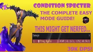 CONDITION SPECTER | NEW EASY MODE ROTATION 2022 (GUIDE) | Guild Wars 2 | HOW TO STEAL TOP DPS!