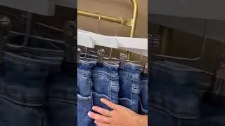 Denim midi skirt