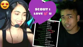 SCOUT ❤️ PROPOSED KAASH PLAYS 😍 | SCOUT RAID KAASH PLAYS #BGMI CUTE GIRL STREAMER