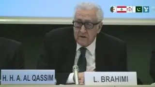 Speaker: Minister Lakhdar Brahimi