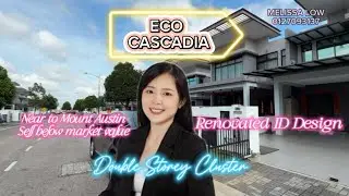 JB Property EP20 (ENG SUB) - Eco Cascadia Double Storey Cluster RENOVATED ID DESIGNED