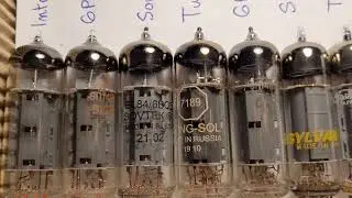 Comparison of EL84, 7189, 7189A, 6P14P, 6P14P-ER power tubes