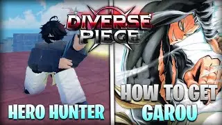 Diverse Piece | GAROU | Showcase + Tutorial Como Obter Garou (Hero Hunter) #diversepiece