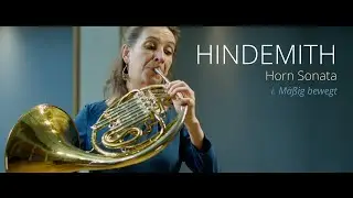 Paul Hindemith, Mäßig bewegt from Horn Sonata - Anneke Scott & Christopher Williams