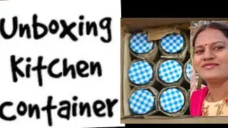 Amazon Unboxing kitchen storage containers set / kitchen organisation in tamil