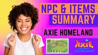 Axie Homeland Season Summary | Adventurer/NPC & Items