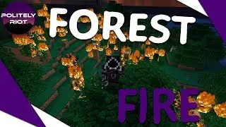 its skyblock but popcorn burns down an entie island