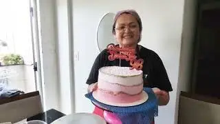 Bolo para comemorar 98 anos de uma cliente amada #bolo