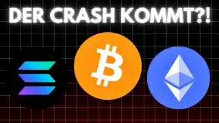 Bitcoin, Ethereum und Solana stehen vor dem Crash?!