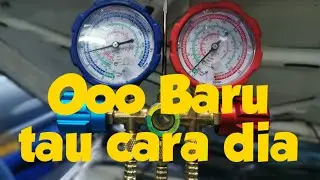 Cara isi gas aircond kereta & tukar compressor