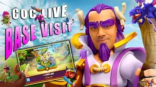 Live Clash of clans WAR Attacks | COC Live BASE REVIEW Tips | Road to 20k #clashofclans #Masharama