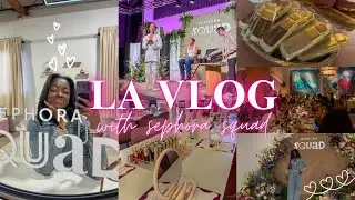 LOS ANGELES VLOG | brand trip with sephora squad, masterclasses, rare beauty headquarters+