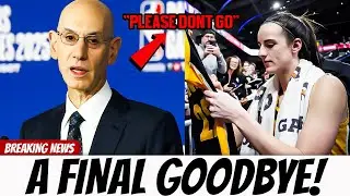 A FINAL GOODBYE!  Caitlin Clark & WNBA Stars Are DONE — Adam Silver’s Worst Nightmare