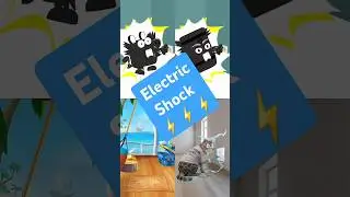 [Animation Meme] Electric Shock!!! ⚡️⚡️⚡️#animation #animationmeme #funny #meme #cartoon #shorts