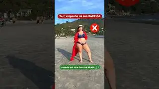 Tem vergonha da sua barriga na praia 🏝️?