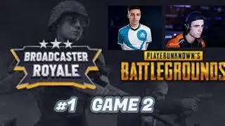 SHROUD & JUST9N WINS GAME 2| PUBG | Broadcaster Royale |  Grand Final Day 2