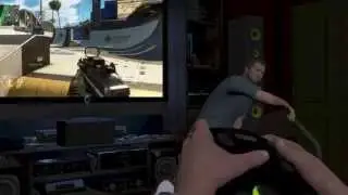 Father Destroys Kids TV Xbox for Playing Call of Duty Black Ops 2 (GTA 5 V Funny Hilarious Gameplay)