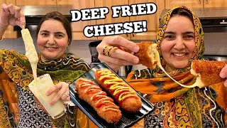 Korean Fried Cheese Corndog *URDU/HINDI*