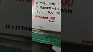Nitrofurantoin SR 100 mg tablet ( Nitrodon-100)