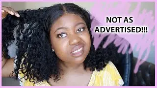 ISEE Hair Mongolian Water wave wig Review ... what the heck is this?