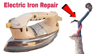 How to Repair Electric Iron | electric iron repair | electric iron cable repair