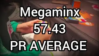 Megaminx official 57.43 PR/NR34 AVERAGE!!!!!! | Malaysia Cube Championship 