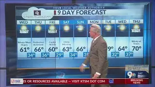 Warmer temps before another freeze