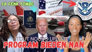 Gwo Nouvel immigration😳Eske program Bieden nan ap Kontinye Konya✈️Gen espwa?info sou Azil,kat travay