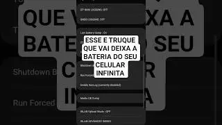 SABIA QUE TEM COMO DEIXA A BATERIA DO SEU CELULAR INFINITA