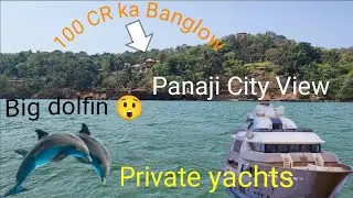 ⛵⛵⛵Goa Boat ride in April 2023|| Goa beaches | water sports in goa | dolfin🐬🐬🐬  tour in Goa beach