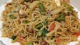 Vegetable Semiya Upma | Vermicelli Upma #sevaiupmarecipe @cookinghobbies #healthyrecipe