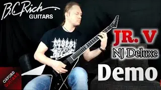 BC Rich JR. V NJ Deluxe guitar demonstration