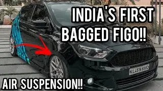 Первый в Индии Ford Figo с пневмоподвеской | Ford Figo с пневмоподвеской | Модифицированный Ford ...