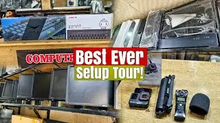 NVIDIA 4GB GPU in 16K?! 😱 Shop Tour + 4K Samsung LED