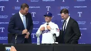 Texas Rangers introduce new manager Skip Schumaker