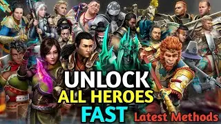 Unlock All Heroes & Talents FAST & FREE 🔥 How to Unlock New Characters in SF4 🤯| Beginner Guide Ep.2