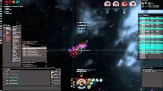Eve Online - Kubinen Tempest Fight.