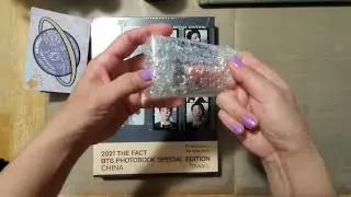 BTS The Fact 2021-China partial unboxing