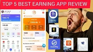 Top 4 best earning app rating #rating #star #ipay #jaypay#keymoney #incoin #netpay #earningmoney 