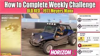 Forza Horizon 5 How to Complete Weekly Challenge Spring season Series 7: Dustbowl Speed Trap
