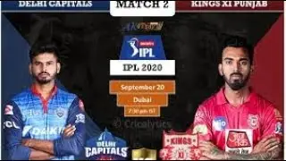 kxip vs dc live l IPL live score board
