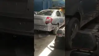 maruti Suzuki SX4 full painting black se silver colour #shorts #ytshorts110