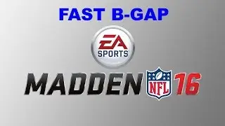 Madden 16 Nano Blitz: SCREAMING B-GAP! STUPID FAST B-GAP Nano Blitz!