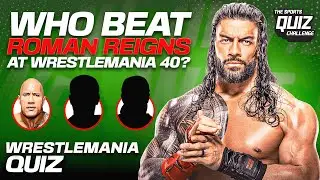Can You Answer These Wrestlemania Questions? | WWE Quiz