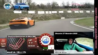 Je conduis l'alpine sur circuit (Saint Laurent de Mure)
