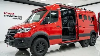 2026 Toyota Sprinter 6X6 Armored Is INSANE &ndash; The Ultimate Bulletproof Beast You&rsquo;ve Never Seen